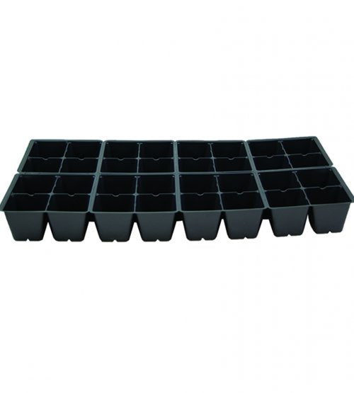 Seed Starting Insert 32 cell black plastic