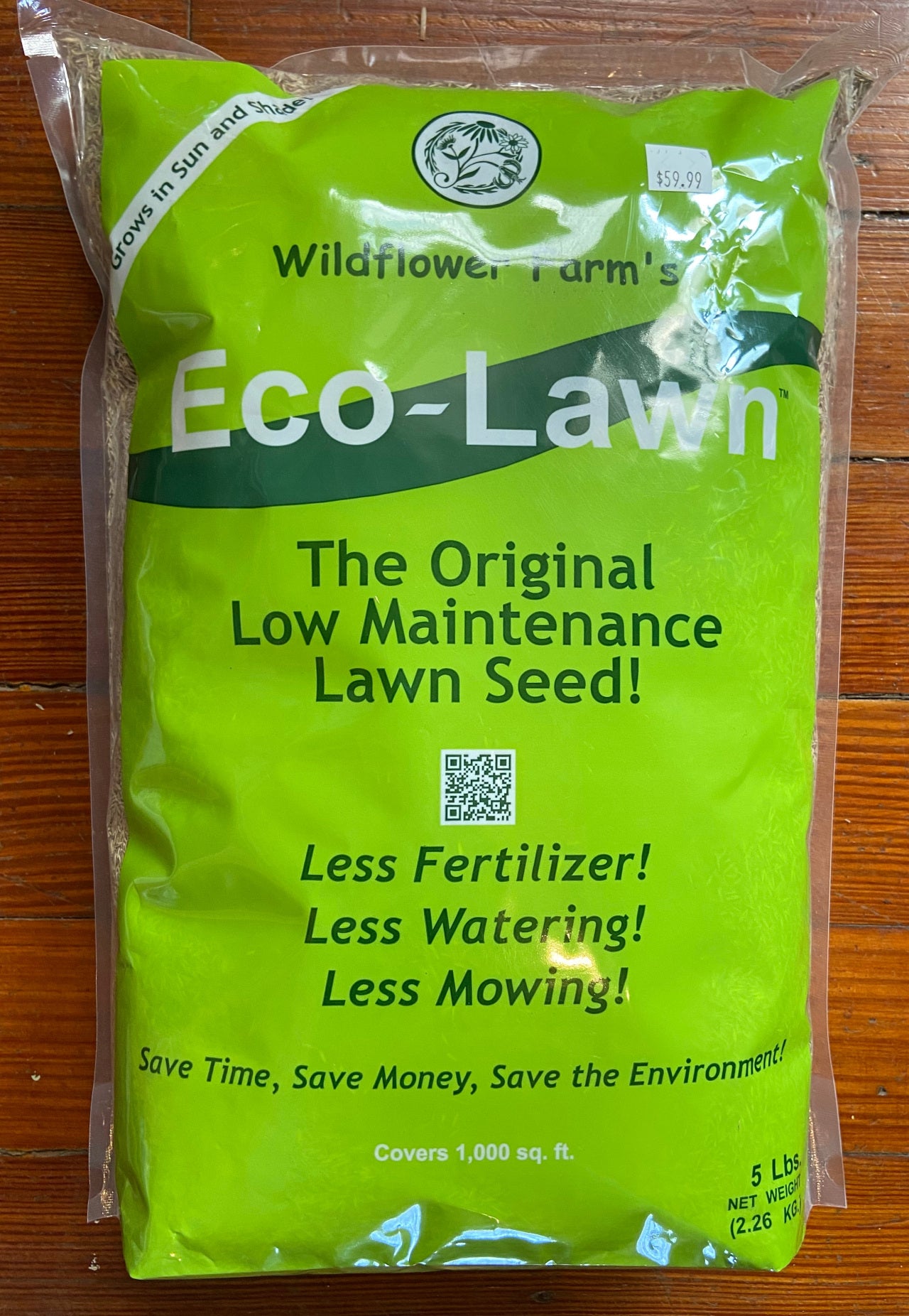 wildflower farm's eco-lawn grass seed Grass Seed Eco Lawn 5lb – Natureworks Garden Center