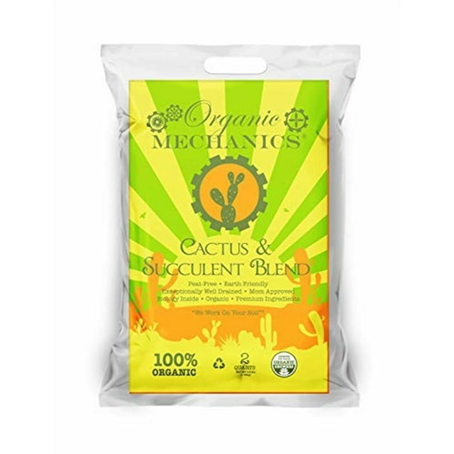Organic Mechanics Cactus & Succulent Blend 2qt