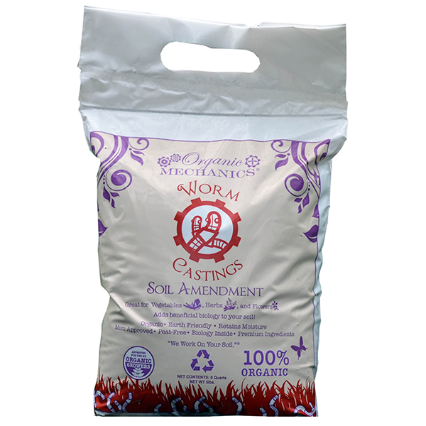 Organic Mechanics Earthworm Castings 1lb