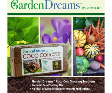 Coco Coir Fiber Brick 1.4lb
