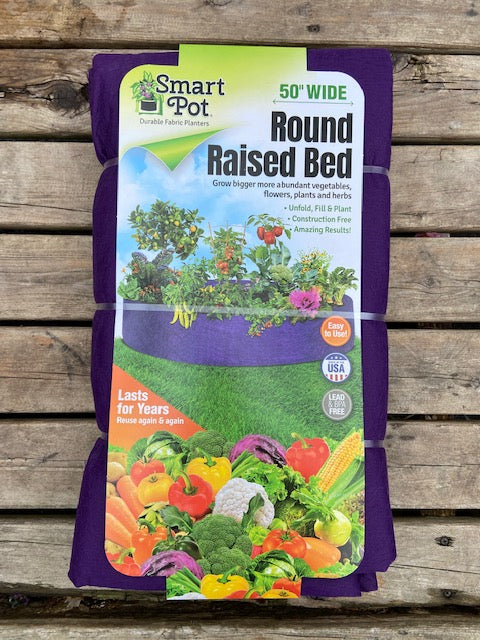 Smart Pot 50 inch Big Raised Bed Purple 13.7 c/ft