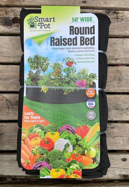 Smart Pot 50 inch Big Raised Bed Black 13.7 c/ft