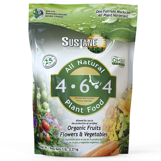 Sustane Flower & Vegetable Food 5lb 4-6-4